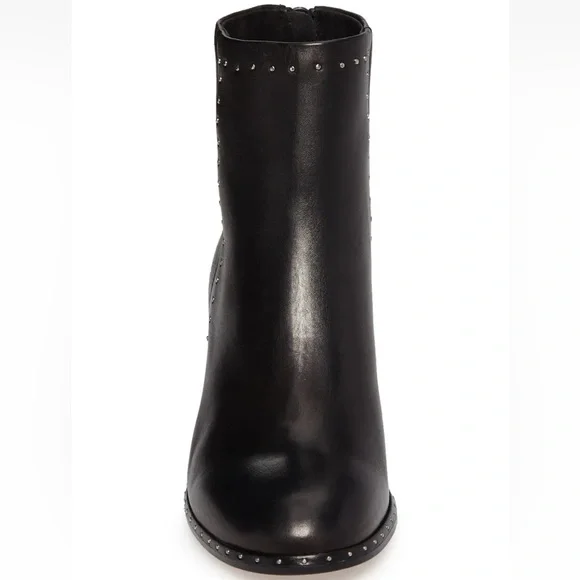 Rag & Bone Willow Stud Black Leather Ankle Boots. New In Box! Sz 5 - Picture 3 of 10